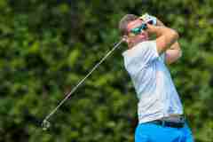 Bobfahrer Johannes Lochner beim Golfen, 25. Stadler Golf Trophy 2021, Golf, 02.08.2021