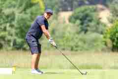 Manager Union Berlin Horst Heldt beim Golfen, 31. Stadler Golf Trophy 2024, Golf, 10.06.2024
